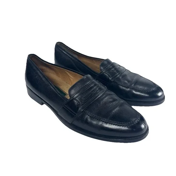 Cole Haan Penny Loafers Men's Size 10 D Black Made in Italy Dress‎ Shoes Formal - Picture 4 of 10